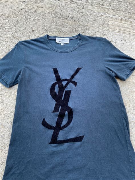 where can i buy ysl logo t shirt|ysl graphic tees.